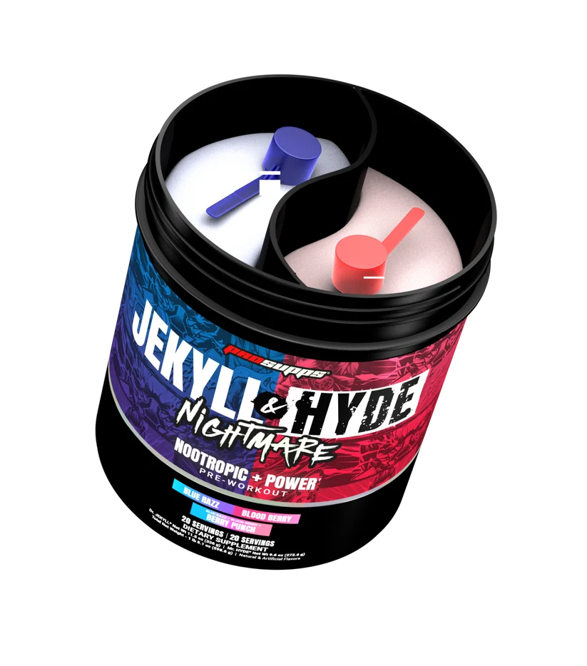 PROSUPPS DR JEKYLL & MR HYDE NIGHTMARE PWO 40 SERV BLUE RAZ + BLOODY BERRY
