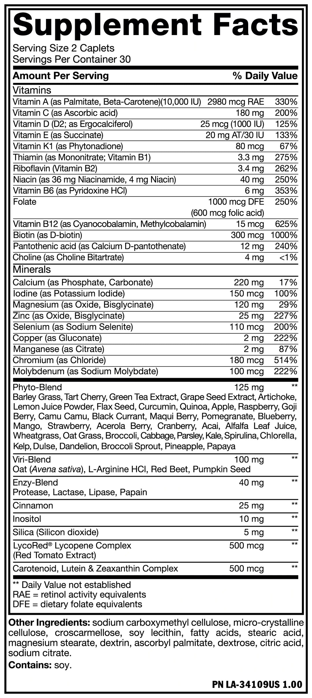 MULTI - Athlete’s Vitamin
