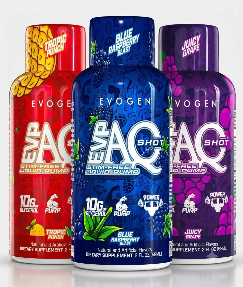 EVOGEN EVP AQ LIQUID PUMP SHOT 12 PACK