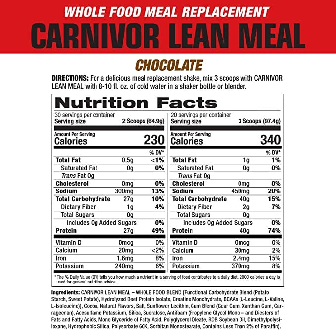 Carnivor Lean Meal