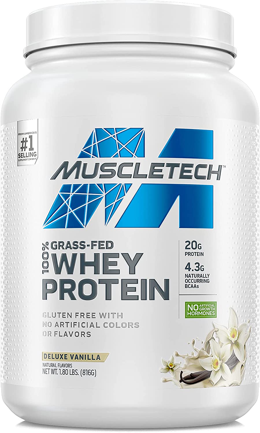 Muscletech 100% Grass-Fed Whey Protein