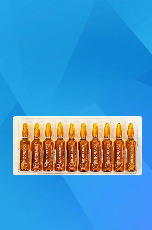 Mesofrance Cafeína 20% Blister 10 Amp de 5 ml