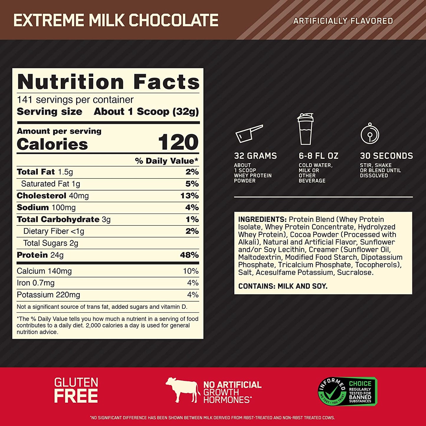 100% Whey Gold Standard