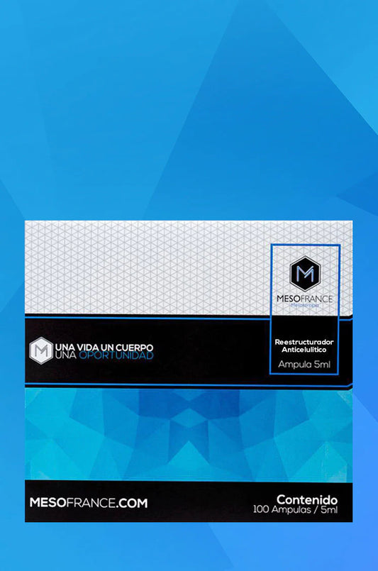 Mesofrance Reestructurador Celulitico Amp de 5 ml